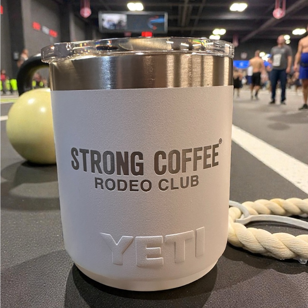 RARE YETI x STRONG COFFEE 2024 CROSSFIT GAMES 10oz stackable LIMITED EDITION MUG